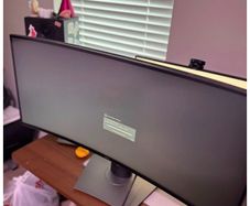 Dell Curve Ultrasharp 38 with DP, HDMI, USB 3 and power cables