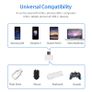 2PCS - [Micro USB (Female) to USB-C (Male) + Micro USB (Female) to Apple Lightning (Male)] Convertors/Adapters (Brand New/Warranty) Image 8