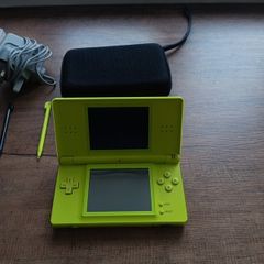 nintendo DS console and games in like new condition