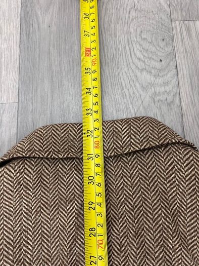 Vinegar Vines Wool Blend Herringbone Blazer Jacket Mens Medium