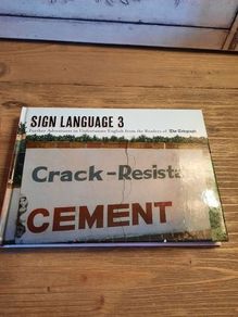Sign Language 3 Hadback Book
