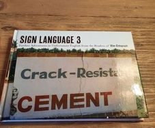 Sign Language 3 Hadback Book