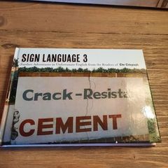 Sign Language 3 Hadback Book