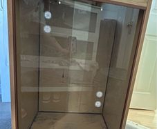 Vivarium with Habistat humidifier