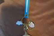 sanrio cinnamon roll bag charm/keyring
