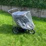 Out n About Nipper 360 double buggy with rain cover Image 6