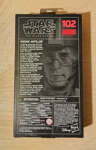 Star Wars Wedge Antilles 6" Scale Black Series New & Unopened