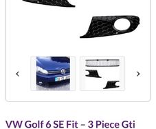 mk6 golf honeycomb grille