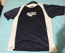 hi tec sport navy blue white small medium shirt