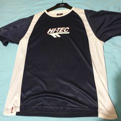 hi tec sport navy blue white small medium shirt