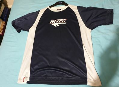 hi tec sport navy blue white small medium shirt