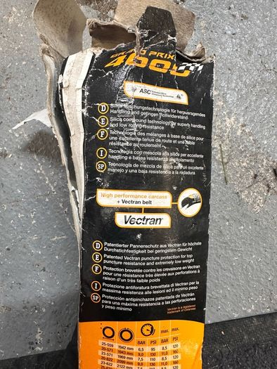 Vittoria Rubin pro slick tyre