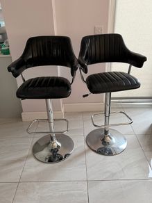 2 x Belmont Adjustable Bar Stools