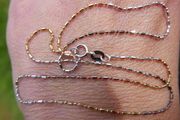 Vintage Italy Gold on Sterling Silver 925 Chain