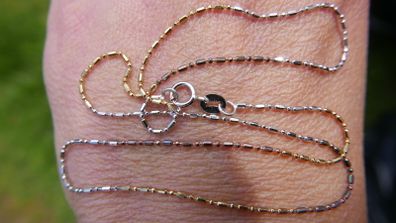 Vintage Italy Gold on Sterling Silver 925 Chain