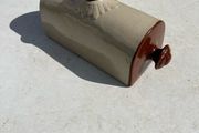 Antique delph hot water bottle