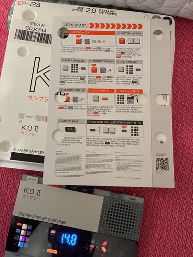 Teenage Engineering K,O,II 128mb Sampler