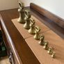 Antique Brass Weights - Bell Weights x 8 Image 6