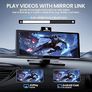 10.26'' Wireless Carplay & Android Auto, Apple Car play Screen with 4K Front & 1080P Rear Camera, Car Tablet Pro Max Touchscreen, 64G with GPS Navigation, Airplay, Mirror Link Image 2