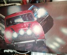 Italian job canvas