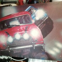 Italian job canvas