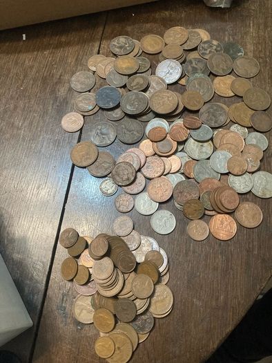 1,2 kg UK coin lot