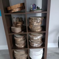 Wedding wood slices