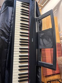 Yamaha keyboard with Stagg gig bag