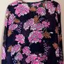 Ladies Navy&Pink Patterned Top by Part Two Image 6