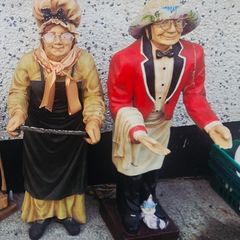 2 Large Antique figurines 50 each