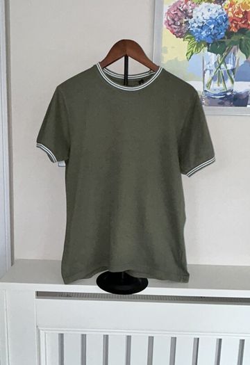 Khaki Green Short Sleeved Tee-shirt from Brave Soul