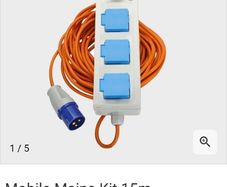 Eurohike Mobile Mains Kit 15m