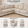 Dfs long beach house beautiful Corner sofa Image 6