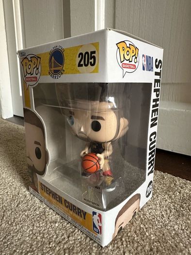Funko Pop! NBA Stephen Curry #205 Golden State Warriors