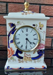 Mason's "Blue Mandalay" Carriage Clock