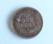 1864 Indian Head cent