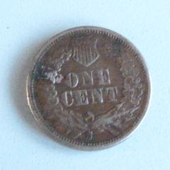 1864 Indian Head cent