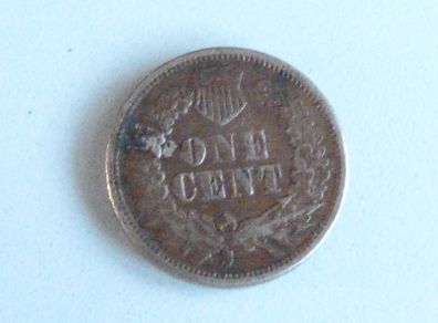 1864 Indian Head cent