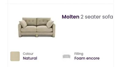 2 seater sofa