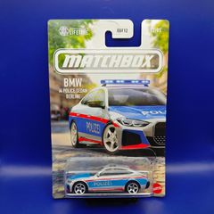 Matchbox BMW i4 Police Sedan Berline, new.