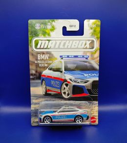 Matchbox BMW i4 Police Sedan Berline, new.