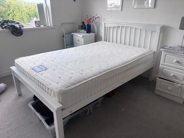 4ft small double bed with mattress