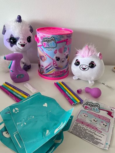 Airbrush Plush Unicorn Bundle