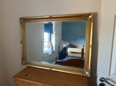 gold mirror