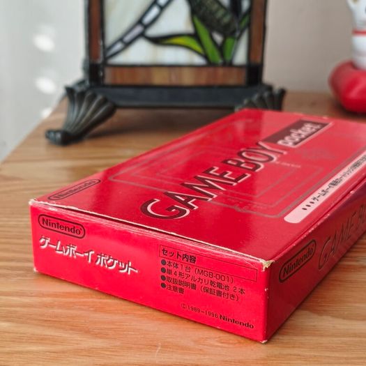 Boxed Nintendo Game Boy Pocket Gameboy.