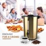 Commercial stainless steel Coffee Urn 16L 110cups Double Wall Stainless steel Large Coffee Maker Image 4