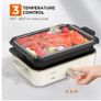 BRAND NEW 1400W household multi-function cooking pot diy electric hot pot household smoke-free electric grill BBQ machine grill Image 5