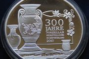 Germany 10 euro proof pattern coin, 2010, 300 years of German porcelain manufacturing