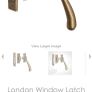 Seven Jim Lawrence Window Latches, Antiqued Brass , NEW Image 5