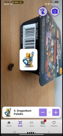 LEGO Dungeons & Dragons Minifigures (71047) Dragonborn Paladin